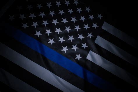 Thin Blue Line Flag Images And Photos Finder