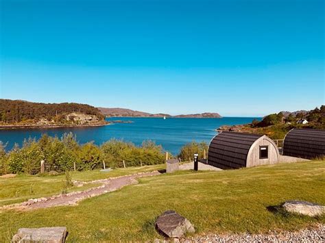 REVIEW Stunning Campsite In All Respects Shieldaig Camping Cabins