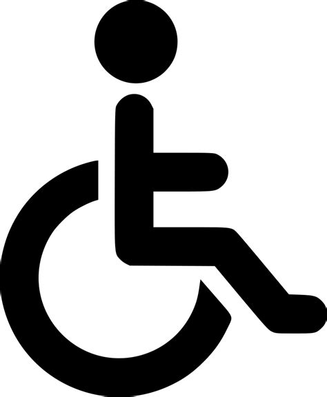 Disability Disabled Invalid Wheelchair Svg Png Icon Free
