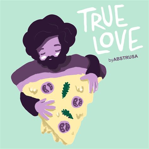 Pizza Love  Animation Sticker Aufkleber