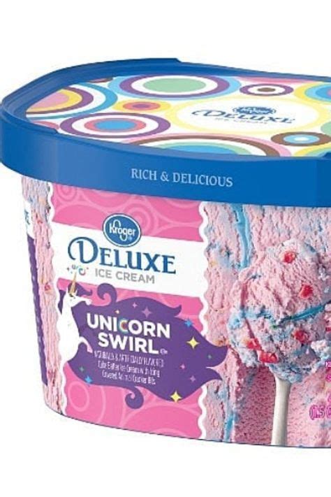 Omg Krogers Cotton Candy Pink Unicorn Swirl Ice Cream Is Bringing Out