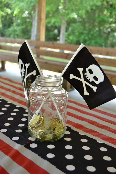 Pirate Party Ideas Table Decorations Pirate Adventures