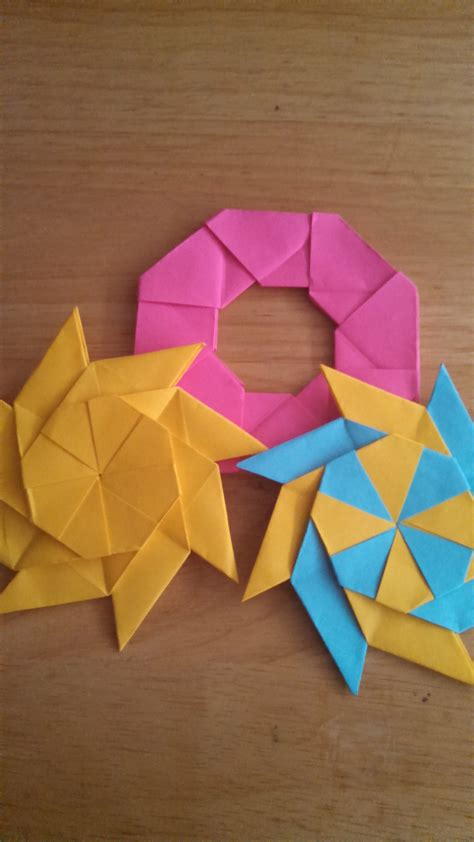 How To Make A Moving Origami Ninja Star 8 Steps With Pictures