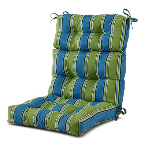 Greendale Home Fashions Cayman High Back Patio Chair Cushion In The
