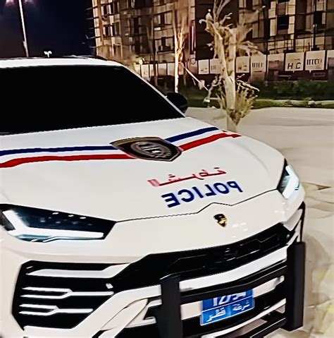 Qatar World Cup Police Are Getting Around In A Lamborghini Urus