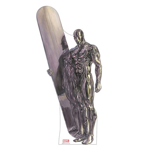 Alex Ross Marvel Timeless Collection Cardboard Standups — Silver Surfer