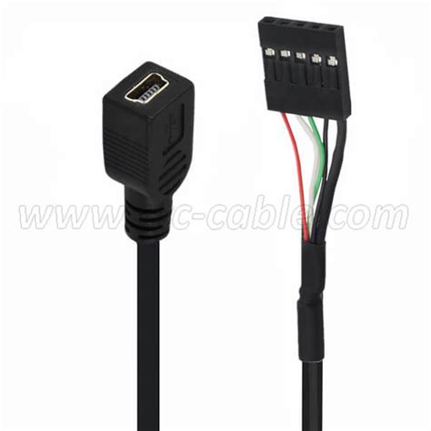 mini usb 5 pin female to dupont 5pin female header pcb motherboard adapter cable china stc