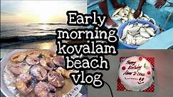 Birthday celebration |Kerala style egg stew | கோவளம் Beach மீன் குழம்பு recipe | Sun day vlogs
