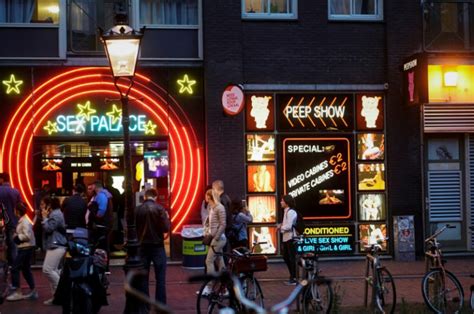 amsterdam sex workers protest planned erotic centre