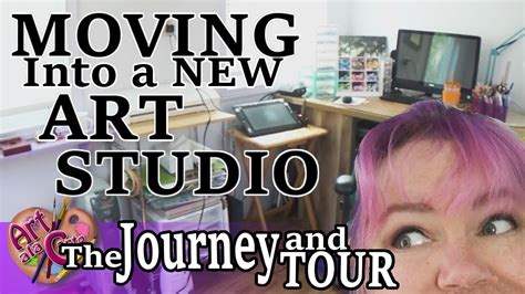 Moving Into My New Art Studio Youtube