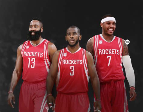 Carmelo Anthony Gets Photoshopped Into Houston Rockets Jersey