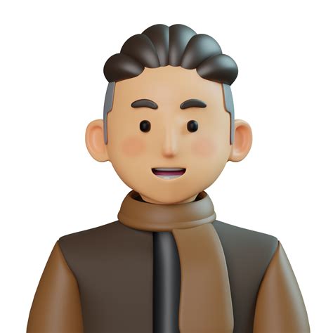 3D Avatar BadBoy Illustration 24558677 PNG