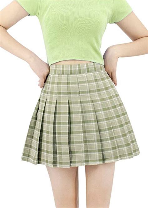 Niji Smile Pleated Plaid Skirt With Inset Shorts Yesstyle Artofit