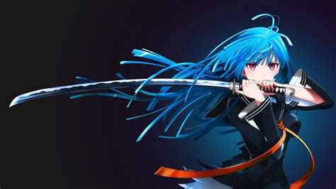 Katana Anime Girl 4k Wallpapers Hd Wallpapers Sahida