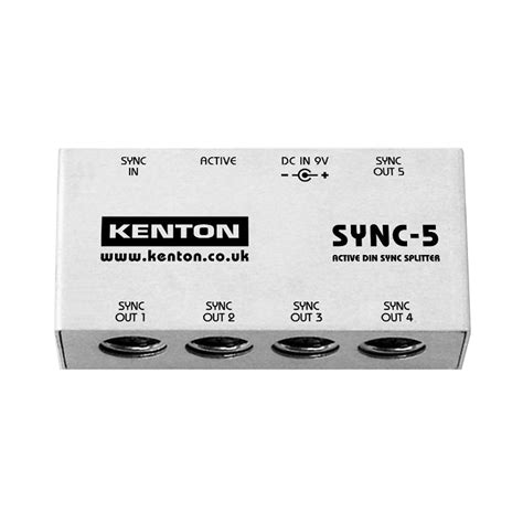 Kenton Sync 5 1 In To 5 Din Sync Box No Midi Nearly New At Gear4music