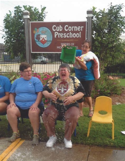 Sisters Of Mount Carmel Cub Corner Participates In Als Ice Bucket