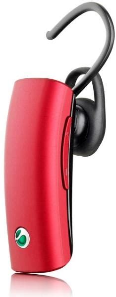 Sony Ericsson Vh410 Bluetooth Headset Red Bluetooth Headset Tel