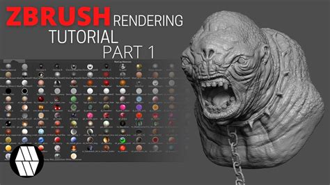 Zbrush Rendering Tutorial Part1 Full Tutorial Otosection