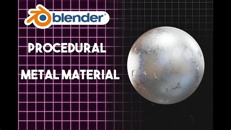 Simple Procedural Metal Material Blender Tutorial Youtube