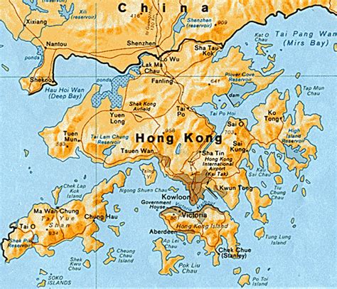 Hong Kong And China Map Printable Hong Kong Mtr Map Subway Metro Tube