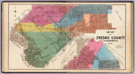 Fresno County California Map World Of Light Map