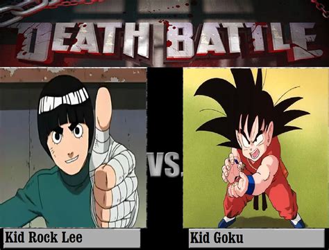 Kid Rock Lee Vs Kid Goku By Keyblademagicdan On Deviantart