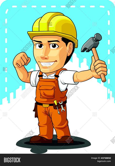 Maybe you would like to learn more about one of these? Vectores y fotos en stock de Dibujos animados de obrero de ...