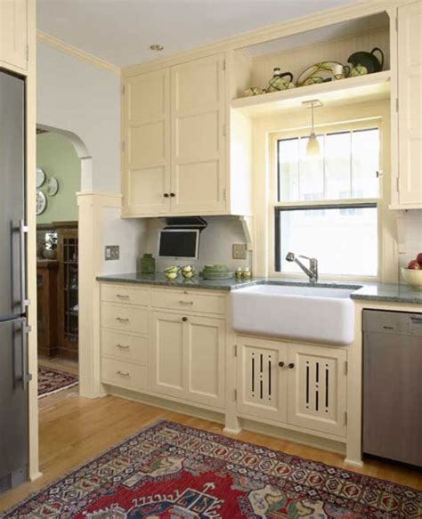 Craftsman Kitchen Cabinets Delorme Designs White Craftsman Style