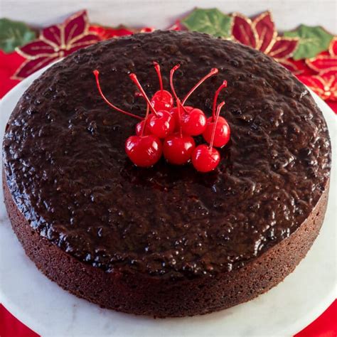 Best Jamaican Black Cake Rum Soaked Christmas Cake Bake It With Love