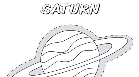 Saturn Pages Coloring Pages