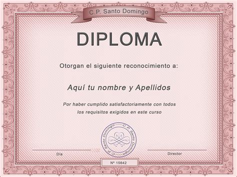 Diplomas Para Imprimir Modelos De Diplomas Diplomas Para Imprimir Y