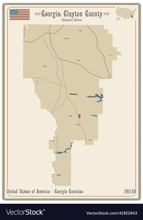 Clayton County Ga Map