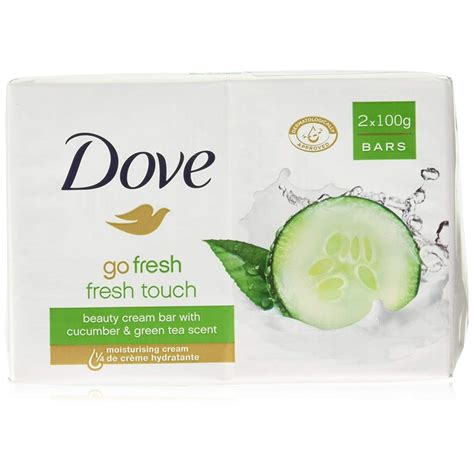 Dove Go Fresh Beauty Bar Soap Cool Moisture Fresh Touch 100 G 35