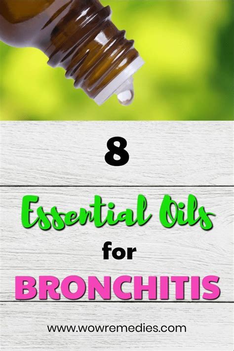 Are You Suffering From Bronchitis Check Out These Top 8 Essential Oils