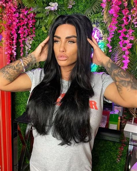 Katie Price Branded Black Haired Barbie As She Shows Off Dramatic New