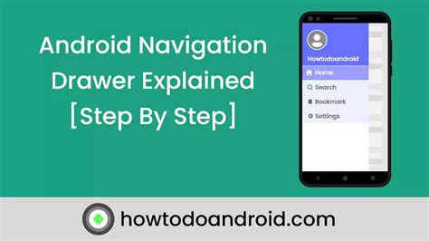 Implementing Navigation Drawer In Android Step By Step Howtodoandroid