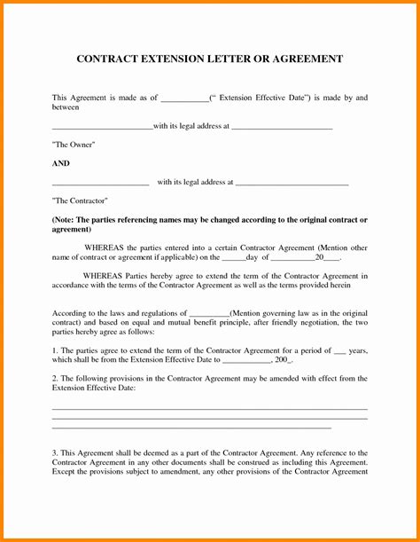 9+ Contract Agreement Letter Examples - PDF | Examples