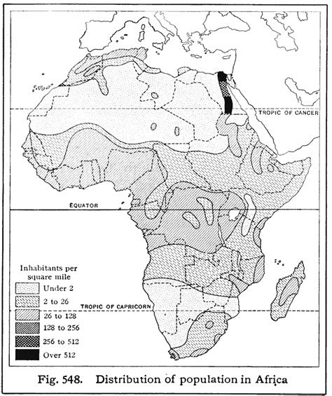 African Population Density Map Sexiz Pix