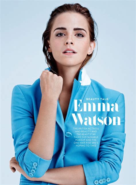 Emma Watson Instyle Magazine Usa May 2017 Issue