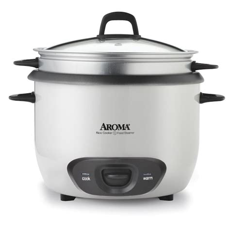 Aroma 6 Cup Residential Rice Cooker In The Rice Cookers Department At
