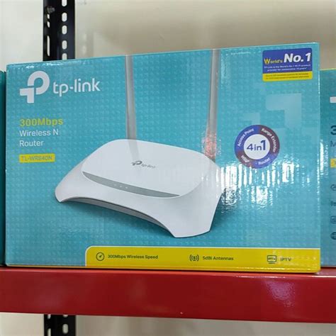Jual Tp Link Tl Wr840n 300mbps Wireless And Router Shopee Indonesia