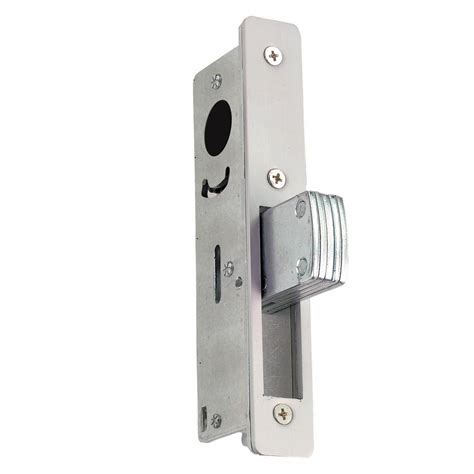 Global Door Controls 1 18 In Aluminum Deadlock Function Mortise Lock