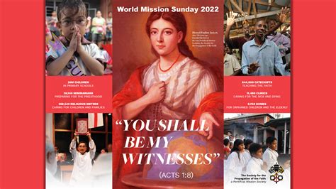 We Are Celebrating World Mission Sunday Throughout October 2022