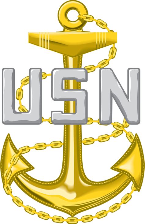 Us Navy Chief Petty Officer Collar And Cap Insignia Openclipart