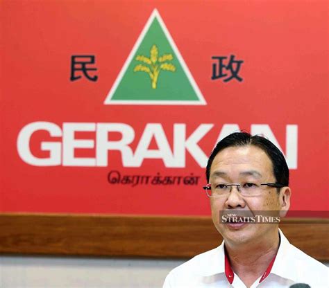 Liew vui keong ( warisan ). Gerakan to contest in Tanjung Piai by-election | New ...