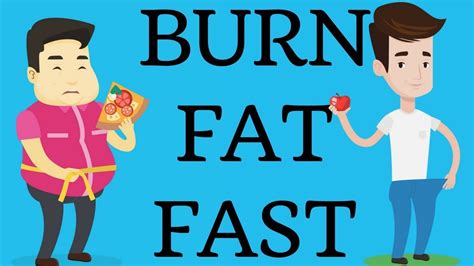12 Best Ways To Burn Fat Fast How To Lose Weight Fast Youtube