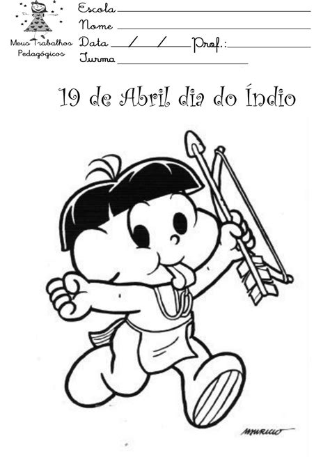 Desenho Sobre O Dia Do Indio