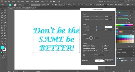 Anaglyphic Text Effect In Adobe Illustrator Adobe Tutorial