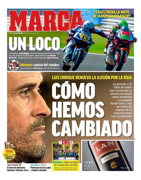 Uzun süredir istenen performansı sergileyemeyen emre mor'u elden çıkarmak isteyen celta vigo, milli futbolcuya alıcı. La portada del diario MARCA (10/09/2018)