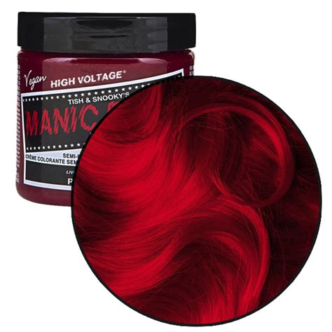 Buy Manic Panic Semi Permanent Hair Colour Cream Pillarbox Red At
